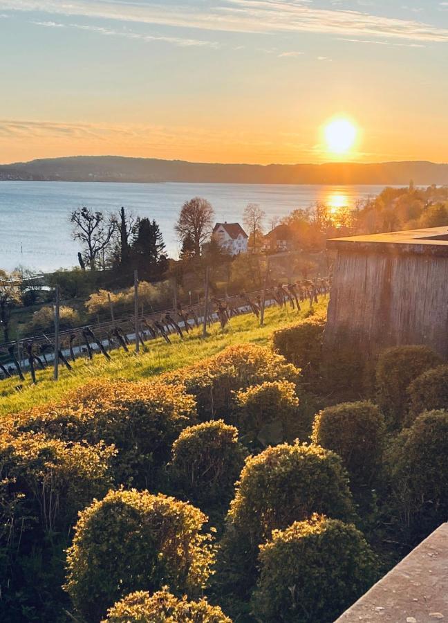Rosmarin - Kuschelige Fewo - Romantik & Entspannung Im Whirlpool Auf Privater Terrasse, Ruhe & Hund Willkommen - By Ferienwohnenamsee - Uberlingen Bagian luar foto